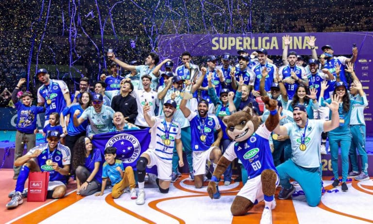 Cruzeiro decacampeão da Superliga masculina