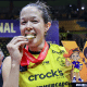 MIchelle anotou 14 pontos na final e foi uma das atletas mais importantes do Praia na conquista (Foto: Wander Roberto/Inovafoto/CBV)