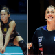 Michelle e Pri Daroit são peças fundamentais na engrenagem de jogo de suas equipes (Fotos: Wander Roberto/Inovafoto/CBV e Hedgard Moraes/Minas Tênis Clube)