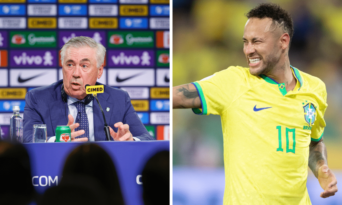 Neymar, Ancelotti, Brasil, Seleção, Copa do Mundo, titular