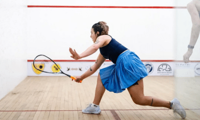 Luiza Carbonieri vence duelo brasileiro e garante o único triunfo do país na rodada do Aberto do Pinheiros DE SQUASH