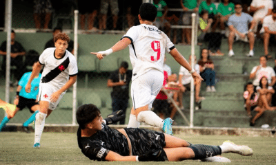 Andrey Fernandes marcou o segundo gol do Vasco na vitória contra o Fluminense, por 2 a 0 (Foto: Dikran Sahagian/Vasco da Gama