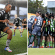Botafogo e América-MG estão na parte debaixo da tabela do Brasileiro Feminino A1 (Fotos: Arthur Barreto/ BFR e Felipe Deslandes/Onefoto)