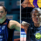 Julia Kudiess e Adenízia são as duas maiores bloqueadoras da Superliga (Fotos: Wander Roberto/Inovafoto/CBV)