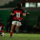 Anna Luiza marcou o primeiro gol do Flamengo na vitória por 2 a 1 (Foto: Instagram @flamengofutebolfeminino)