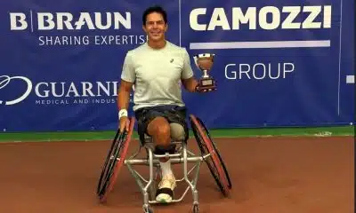 Gustavo Carneiro é vice-campeão de torneio de WC50 da Brescia de tênis em cadeira de rodas, fazendo um bom campeonato na Itália
