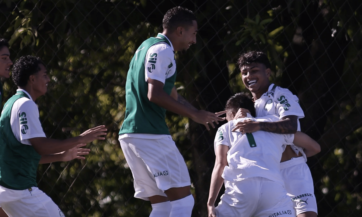 Palmeiras vence e assume liderança do Brasileirão Sub-20 (Foto: Divulgação)