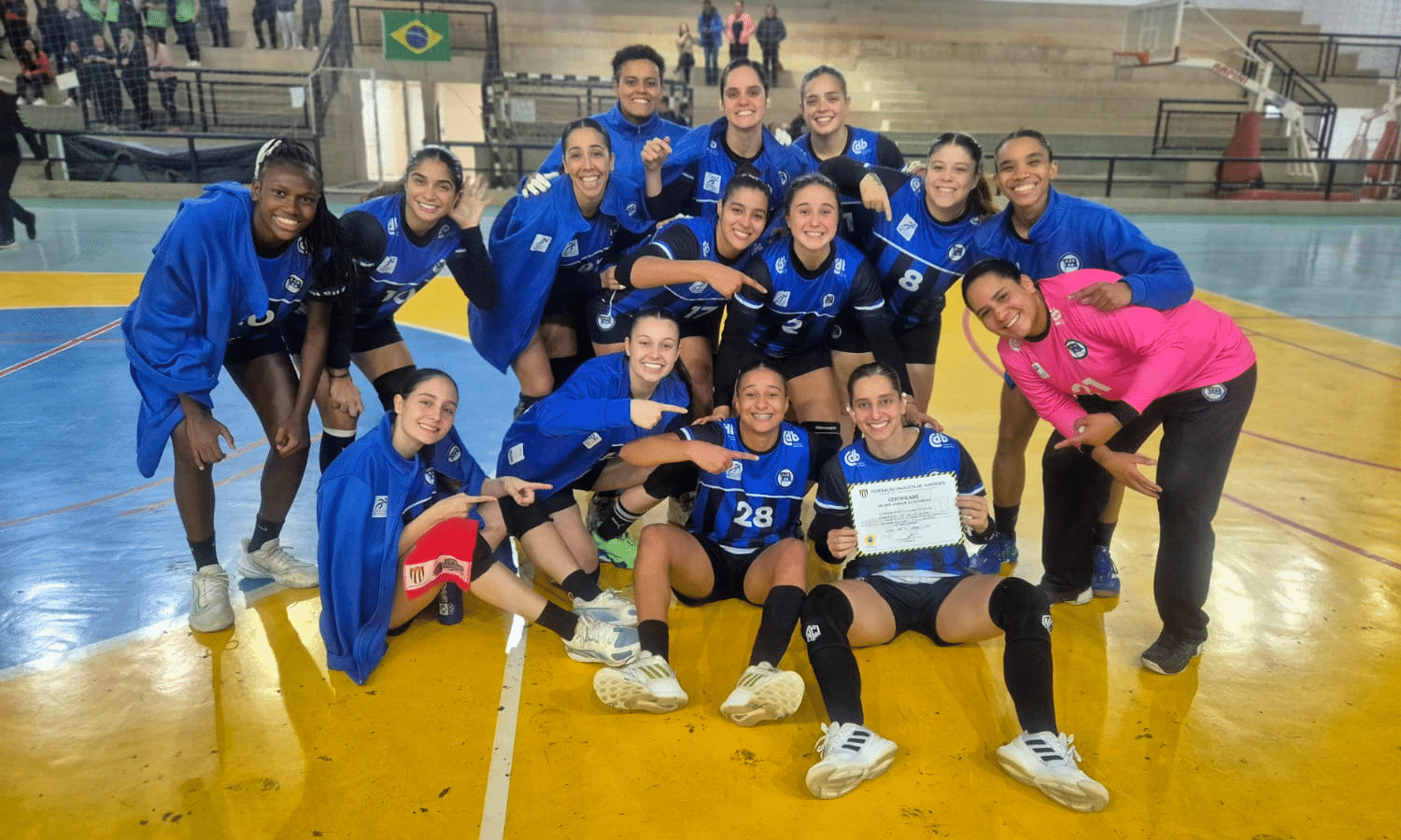 Pinheiros vence Sorocaba em Paulistão de Handebol feminino (foto: Pinheiros)