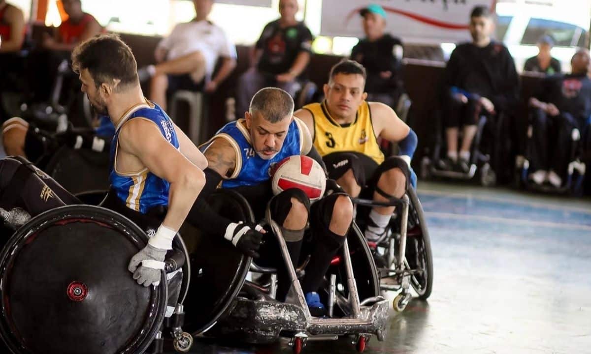 VII Copa Bebedouro de Rugby em Cadeira de Rodas começou com duelos emocionantes em seis partidas nesta sexta-feira (1)