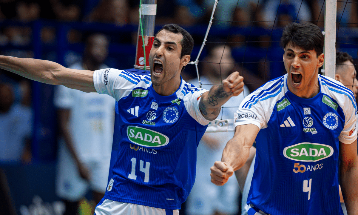 Rumo ao 10º título! Cruzeiro vira sobre o Minas e decide a Superliga Masculina