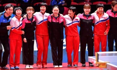 Mundial de Tênis de Mesa Coreia unificada coreia do sul coreia do norte