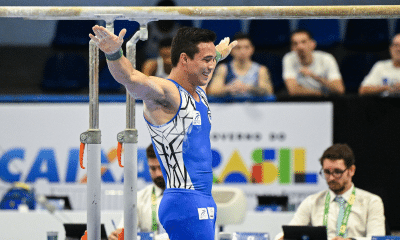 Diogo Speranza na Copa do mundo de ginástica artística na Eslovênia