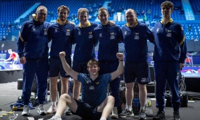 Inglaterra Mundial de Tênis de Mesa por Equipes Tom Jarvis