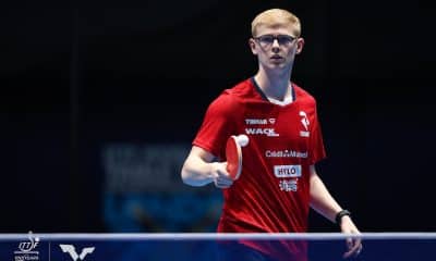 Félix Lebrun no Campeonato Mundial de Tênis de Mesa
