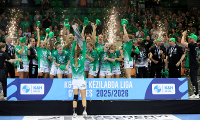 Gyor, time de Bruna de Paula, vence Campeonato Húngaro de Handebol (Foto: Divulgação/MKSZ)