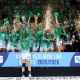 Gyor, time de Bruna de Paula, vence Campeonato Húngaro de Handebol (Foto: Divulgação/MKSZ)