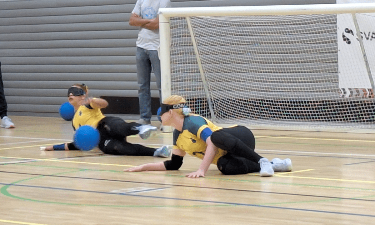 Seleção de goalball do Brasil na Malmo Cup