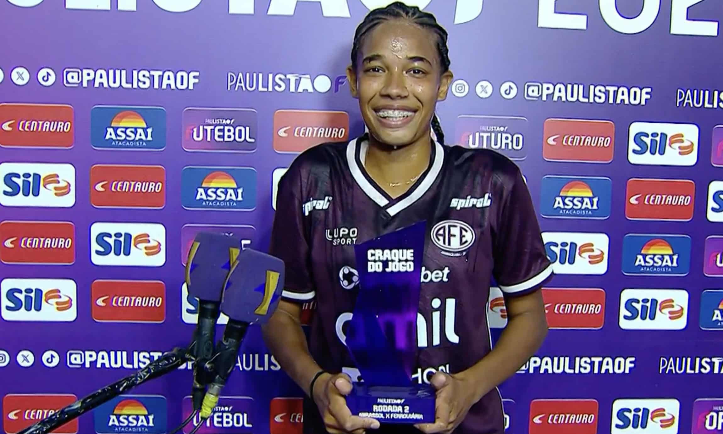 Monique Ferroviária futebol feminino