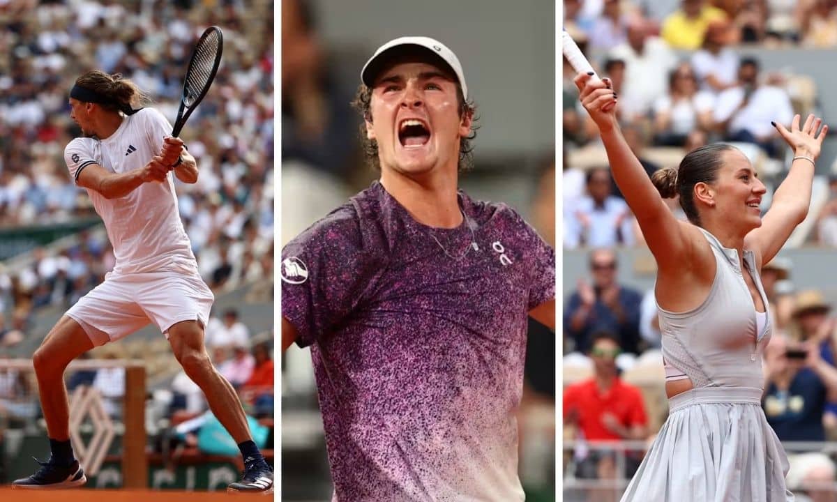 Roland Garros, João Fonseca, Alexander Zverev, Marta Kostyuk