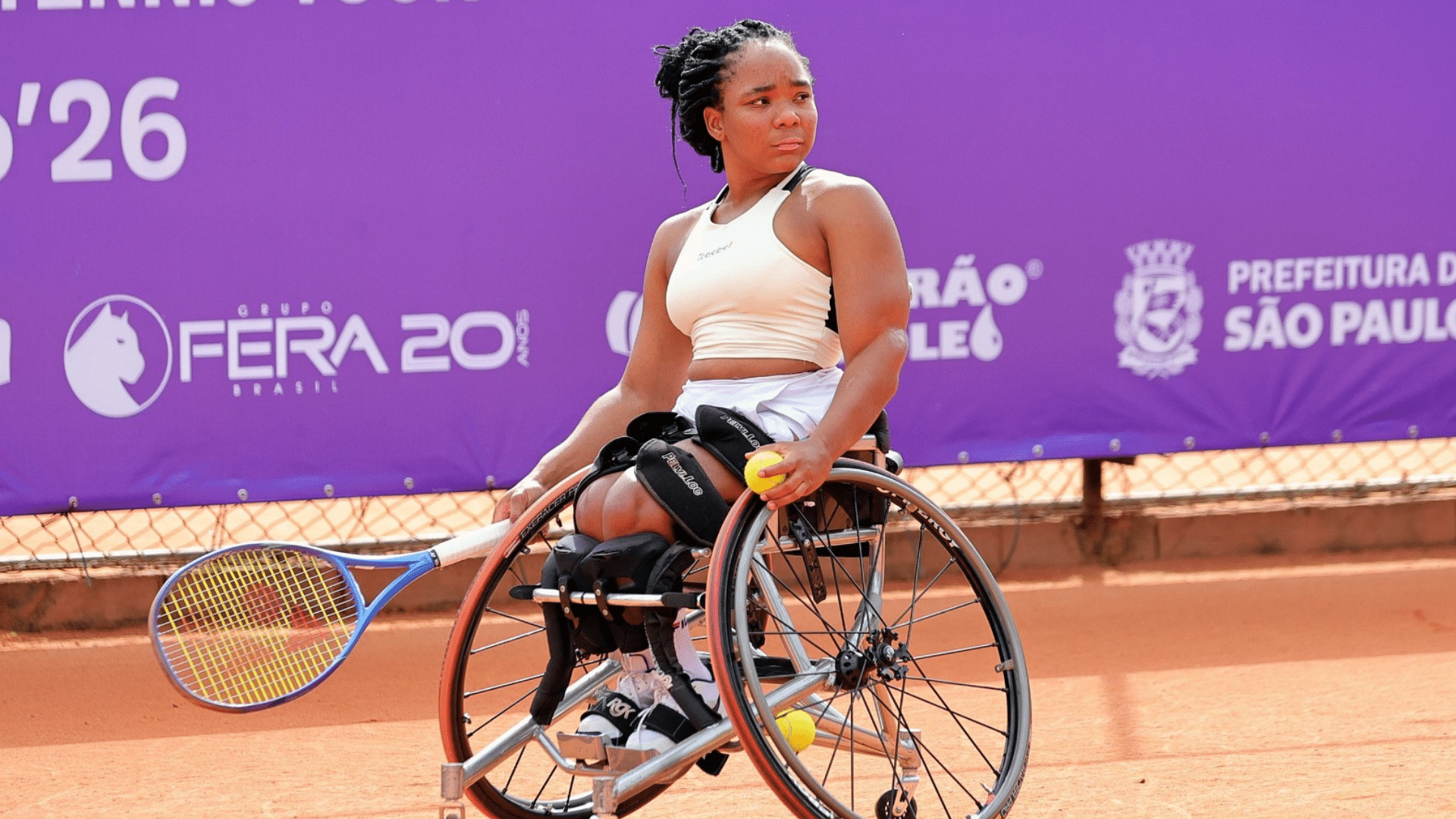 Vitória Miranda ITF de São Paulo tênis em cadeira de rodas