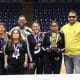 Time da ADEVIBEL com o troféu