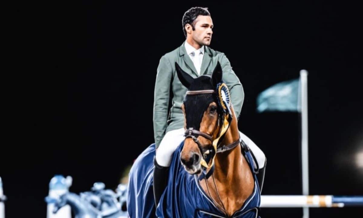 André Reichmann é campeão da prova de Big Tour (1m50), no torneio de CSI4* de Gassin St Tropez