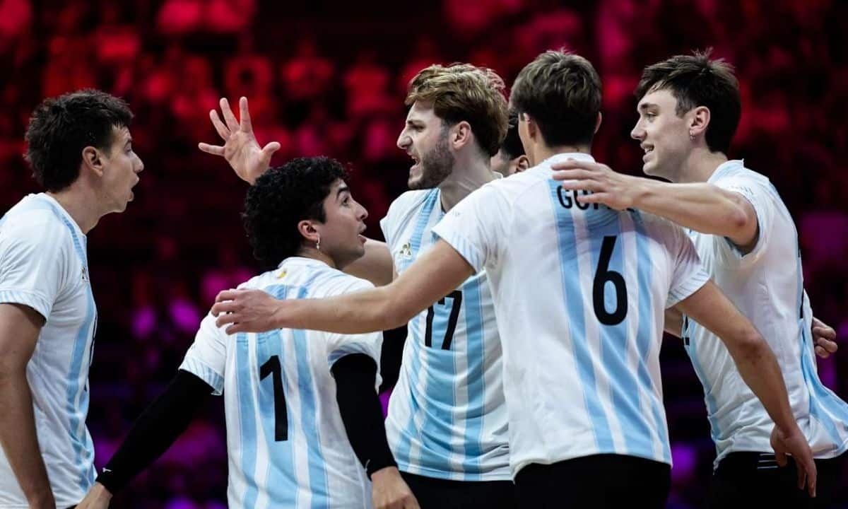 Argentina x Alemanha pela VNL masculina