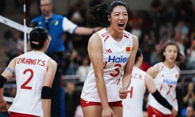 China atropela França por 3 a 0 e chega embalada ao confronto contra o Brasil pela VNL