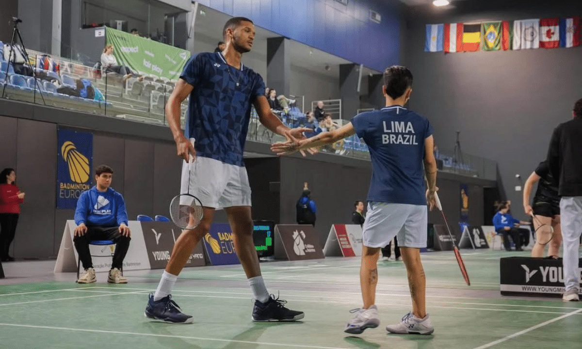 Davi Silva e Sania Lima, aberto dos estados unidos de badminton, brasil, jonathan matias, juliana viana, BADMINTON