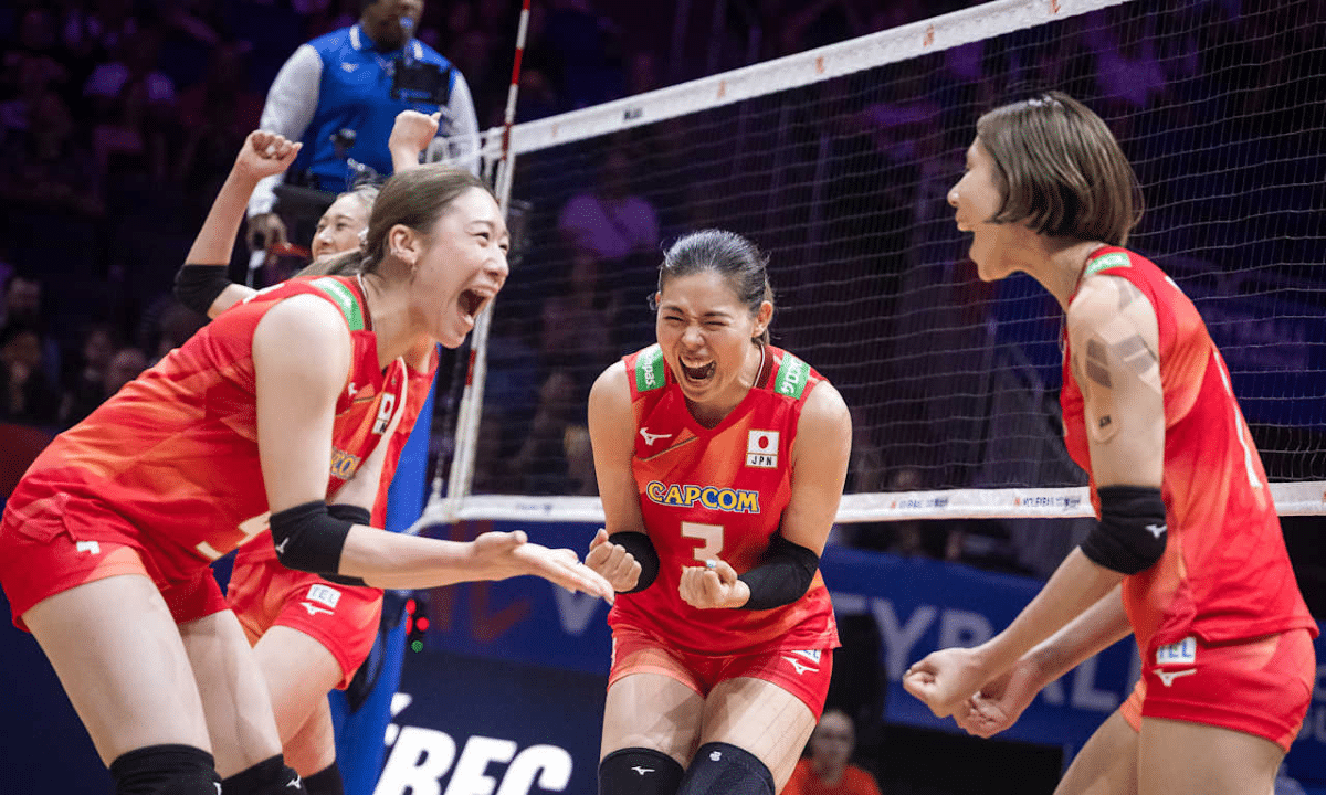 De virada, Japão bate a França na estreia da VNL 2026 em Quebec