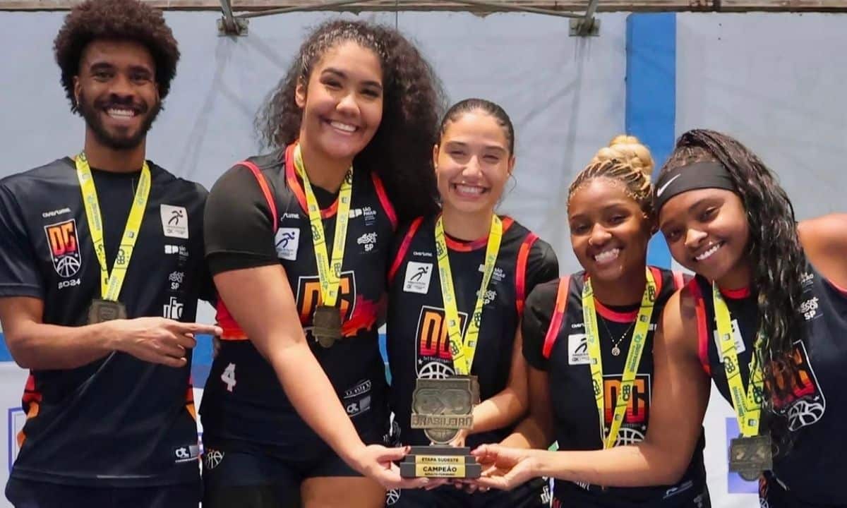 Drible Certo domina no masculino e feminino na etapa sudeste do Brasileirão 3x3, em Santo André
