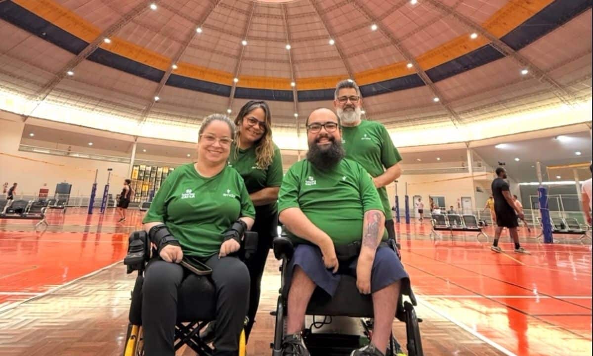 Evani Calado e Mateus Carvalho passam invictos na categoria BC3 Pares e enfrentam a Suécia na semifinal do Challenger de Bocha, em Birmingham, nos Estados Unidos