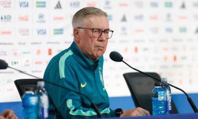 Ancelotti em entrevista coletiva no Metlife Stadium