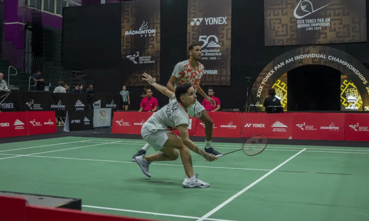 Davi Silva e Sania Lima, aberto dos estados unidos de badminton, brasil, BADMINTON