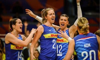 Holanda bate Turquia em sets diretos e se recupera na VNL feminina