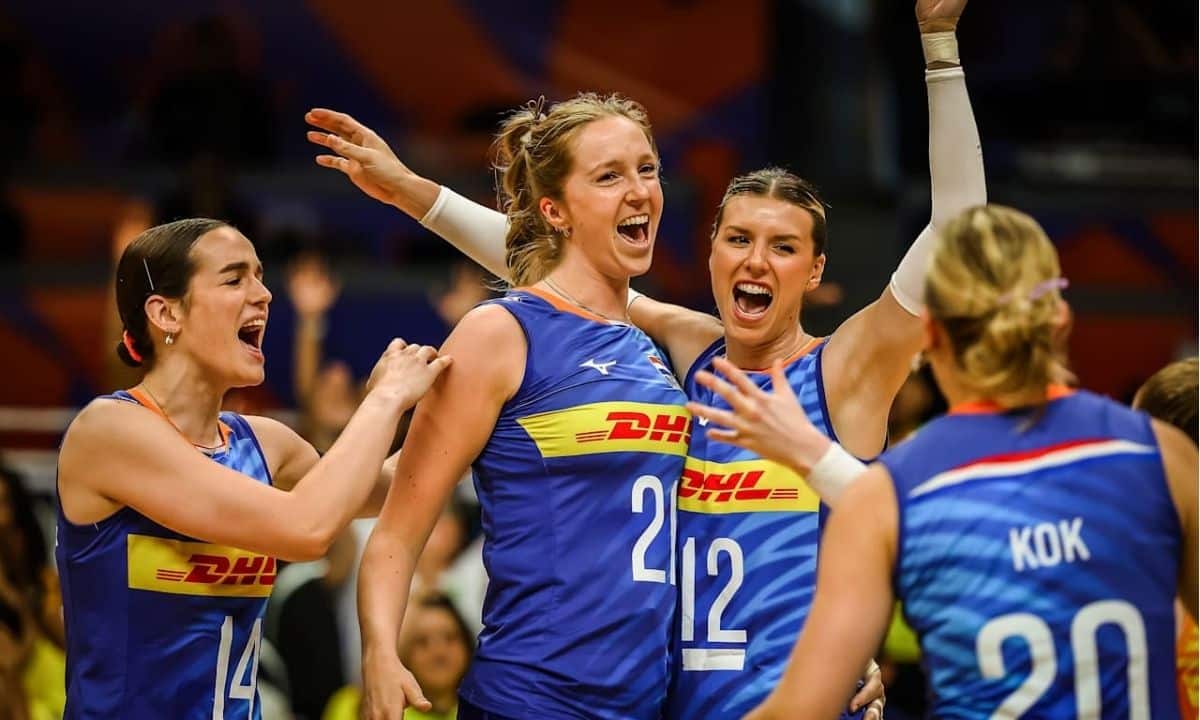Holanda bate Turquia em sets diretos e se recupera na VNL feminina