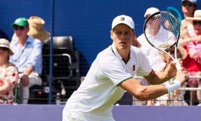 Jannik Sinner em Wimbledon