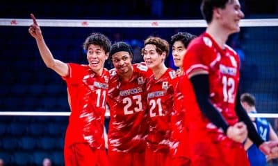 Japão x Sérvia na VNL Masculina, Bulgária, Itália