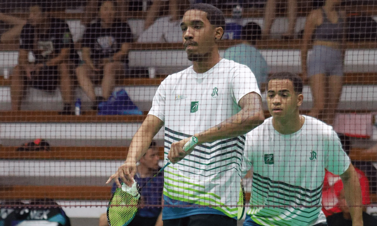 Marcos Ryan Souza e Klerton Silva em duplas masculinas (Foto: Reprodução Instagram/ryansousa_a)