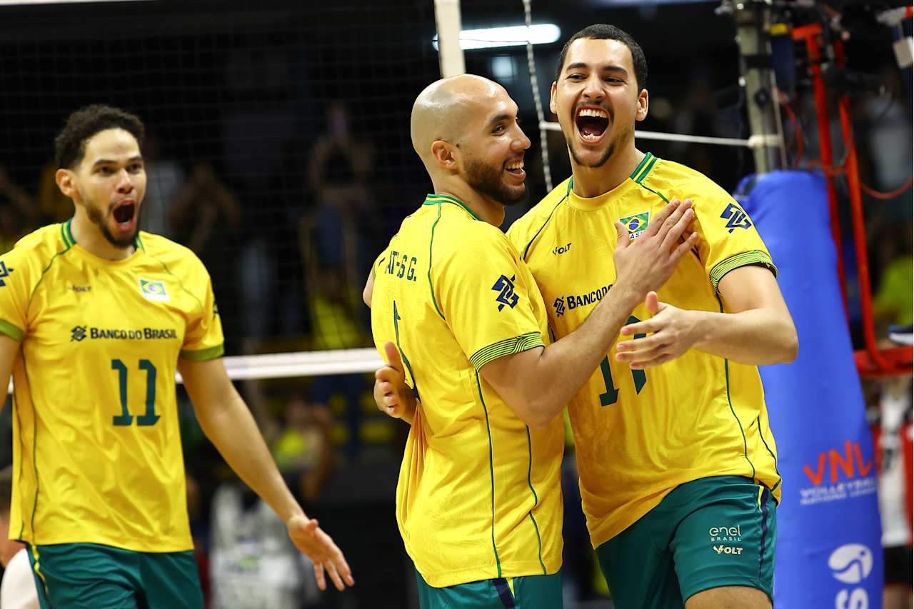 Acompanhe ao vivo: Brasil x Canadá na Liga das Nações masculina (VNL 2026)