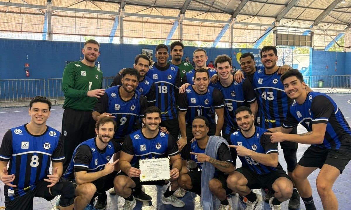 Pinheiros mantém invencibilidade no Super Paulistão de handebol masculino com vitória sobre o Guarulhos