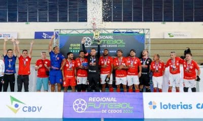 Vila Nova é tricampeão do Regional Centro-Oeste de Futebol de cegos, em Brasília