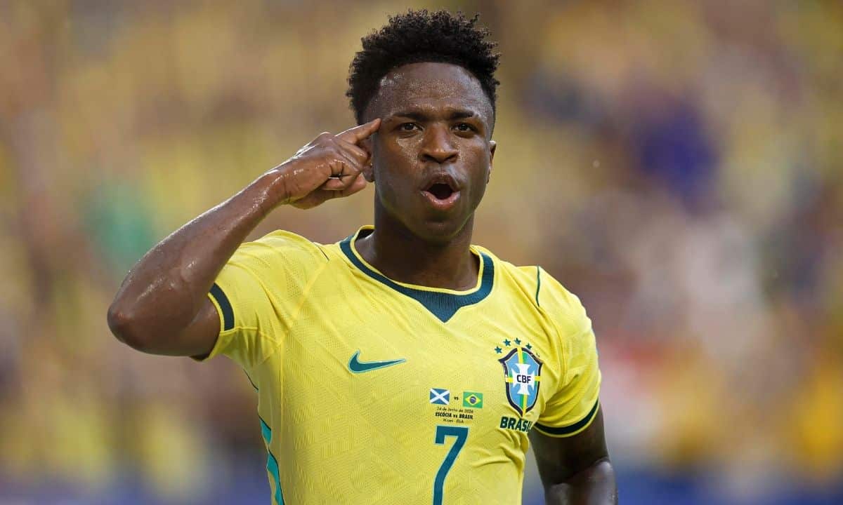 Vini Jr é uma das esperanças da seleção brasileira no duelo entre Brasil x Japão no 16 avos de final