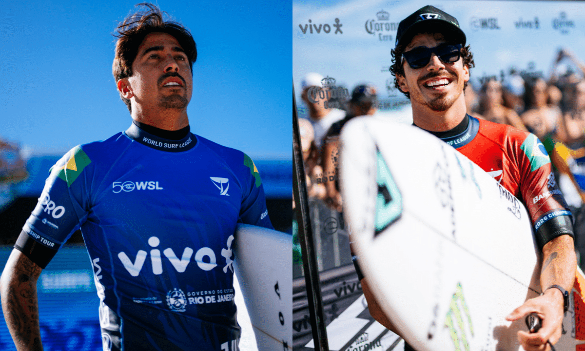 Yago e Miguel armam duelo brasileiro na WSL de Saquarema