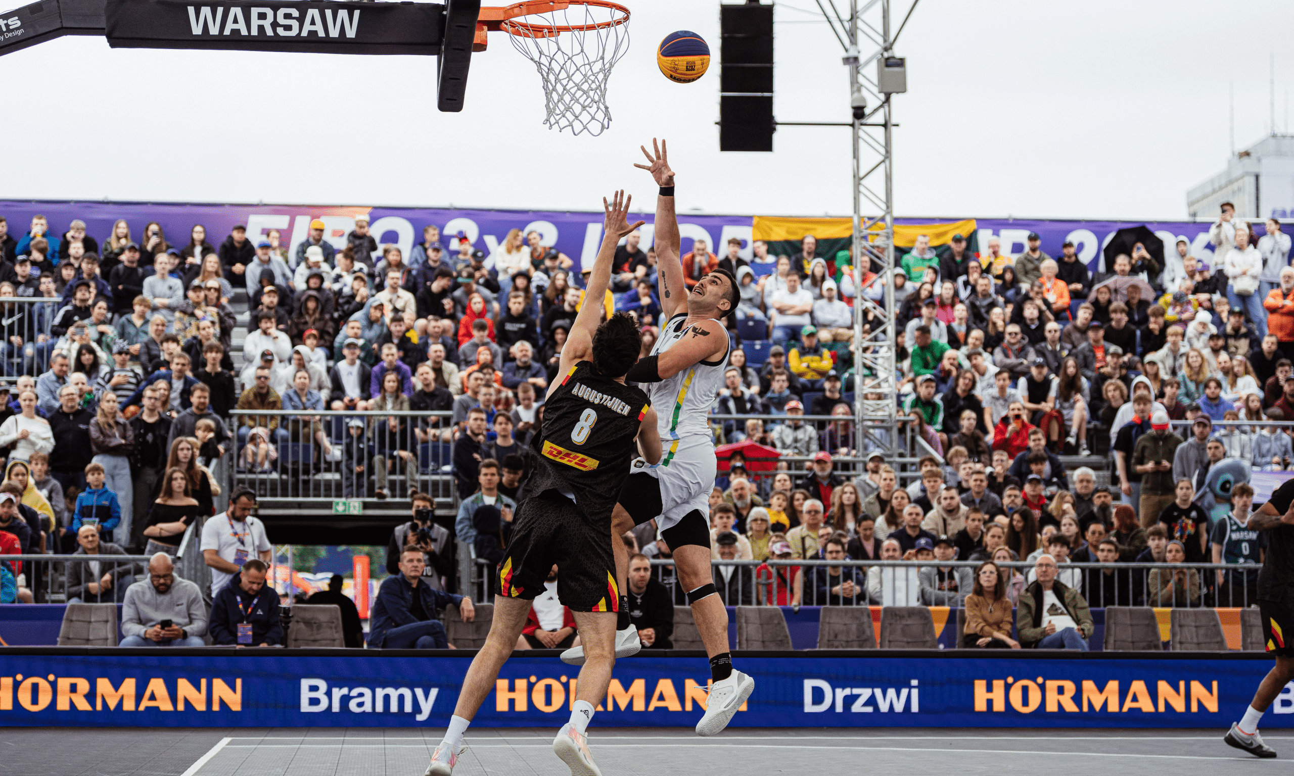 Brasil e Bélgica na Copa do Mundo de Basquete 3x3 (Foto: FIBA)