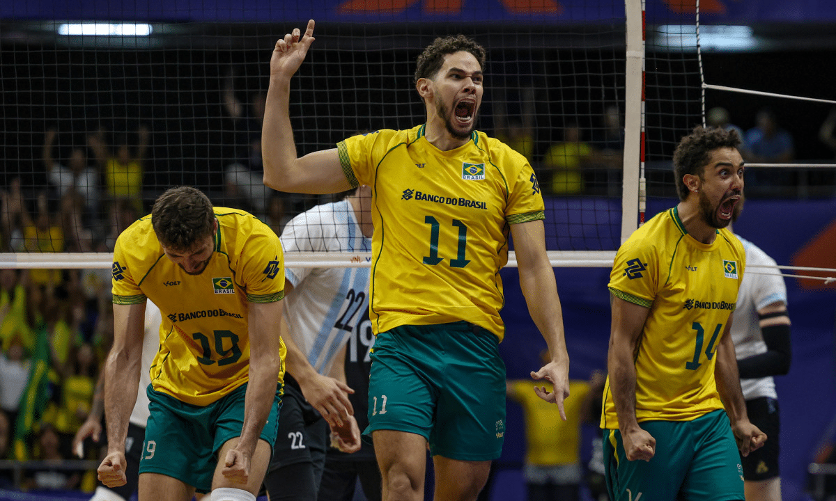Judson comanda vitória, mas admite tensão do Brasil contra Argentina na VNL