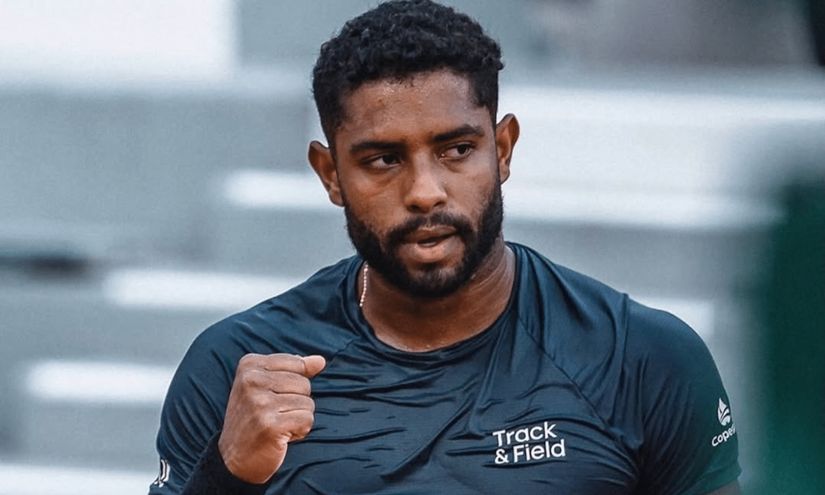 João Lucas Reis em Roland Garros (Foto: Reprodução/@joaolreis)