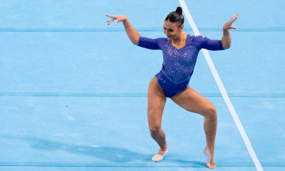 Sophia Weisberg se apresenta na final do individual geral do Pan-Americano de ginástica artística
