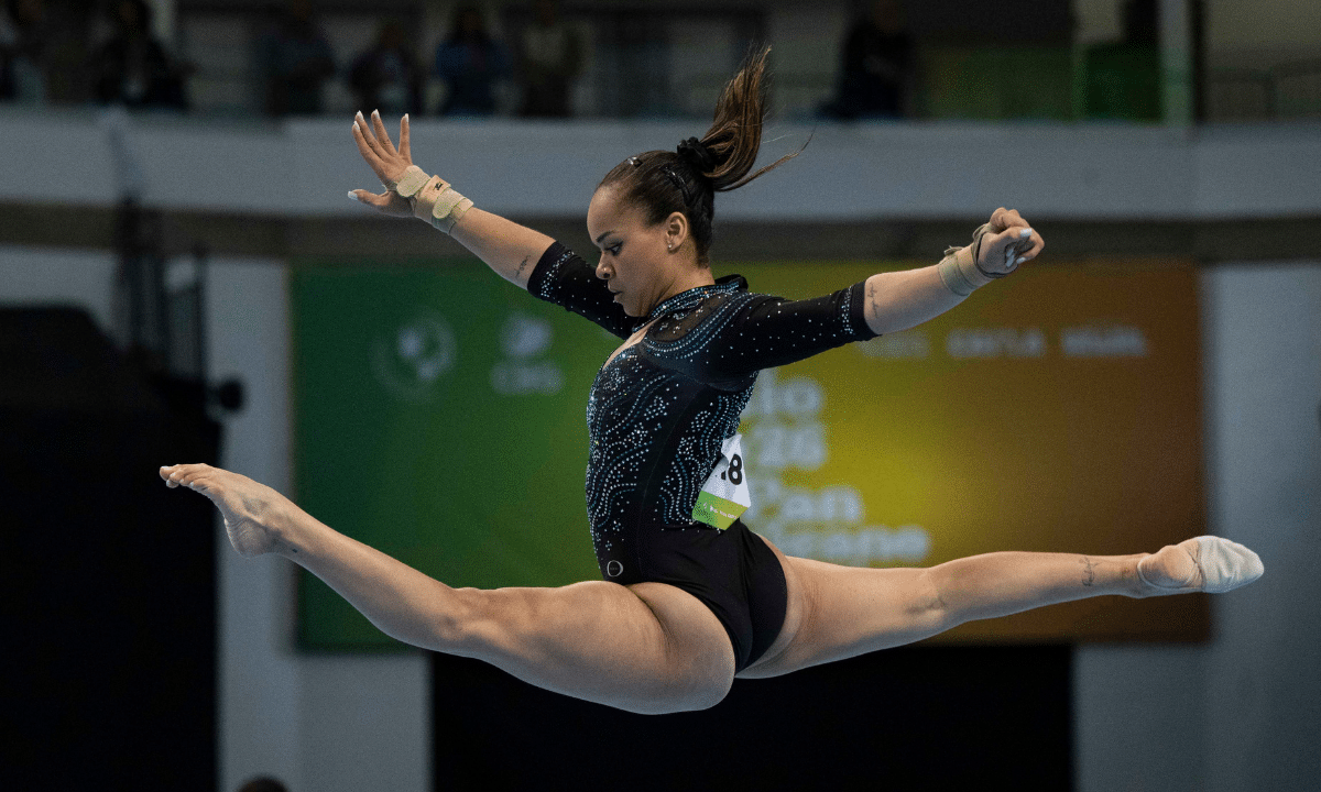 Thaís Fidélis compete no individual geral do Pan-Americano de ginástica artística