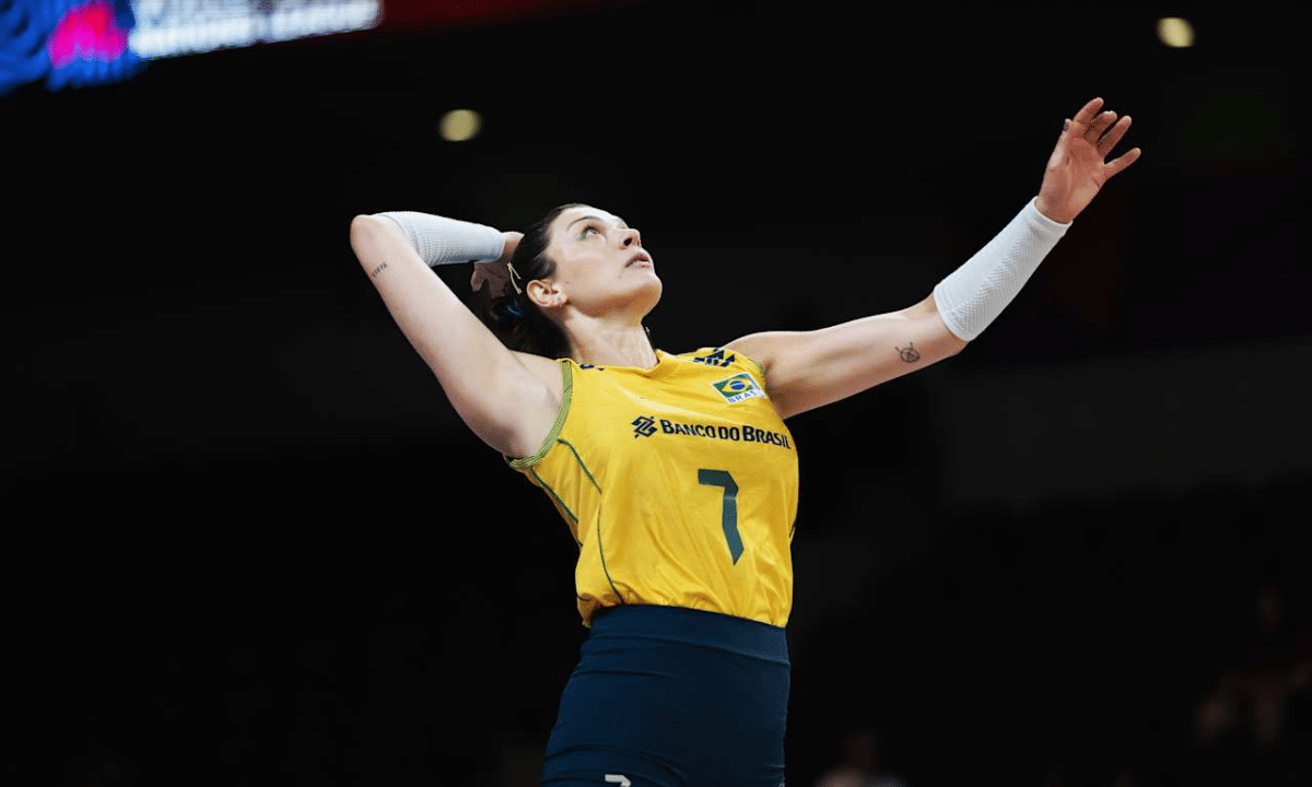 Rosamaria Brasil Alemanha liga das nações de vôlei feminino vnl